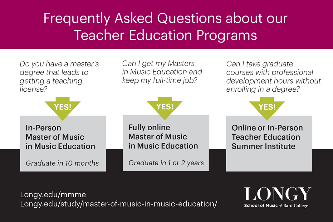 masters degree music education